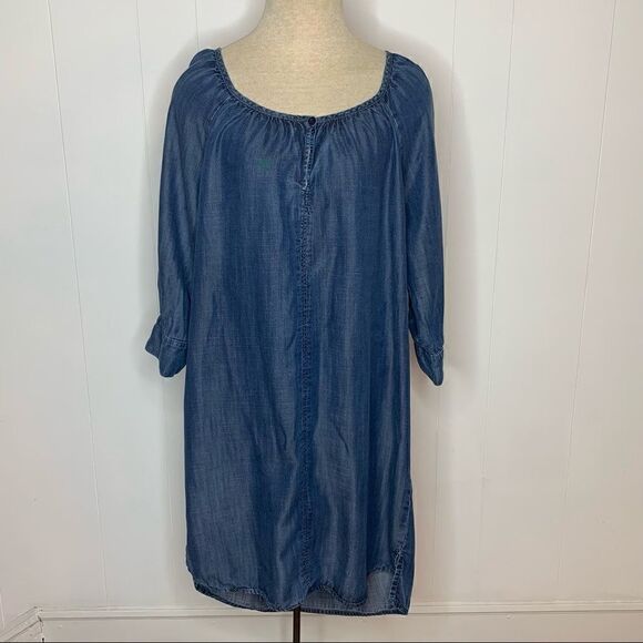 Cloth and Stone Denim Tencel Tent Dress SzMedium - Picture 1 of 7